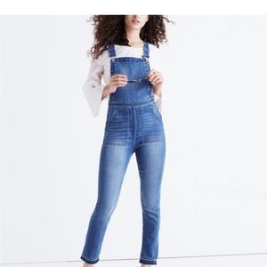 Madewell - skinny overalls: drop hem edition
